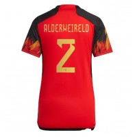 Maglie da calcio Belgio Toby Alderweireld #2 Prima Maglia Femminile Mondiali 2022 Manica Corta